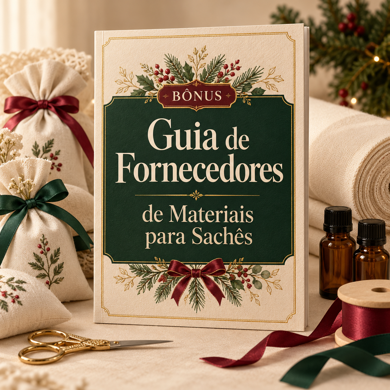 Guia de Fornecedores de Materiais para Sachês