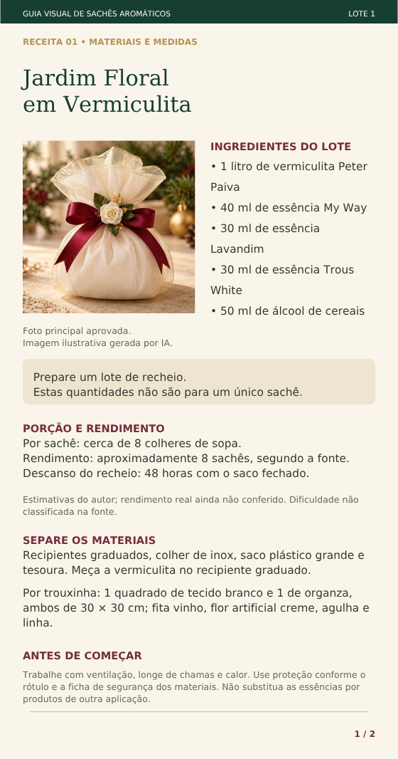 Página 1 do guia visual passo a passo